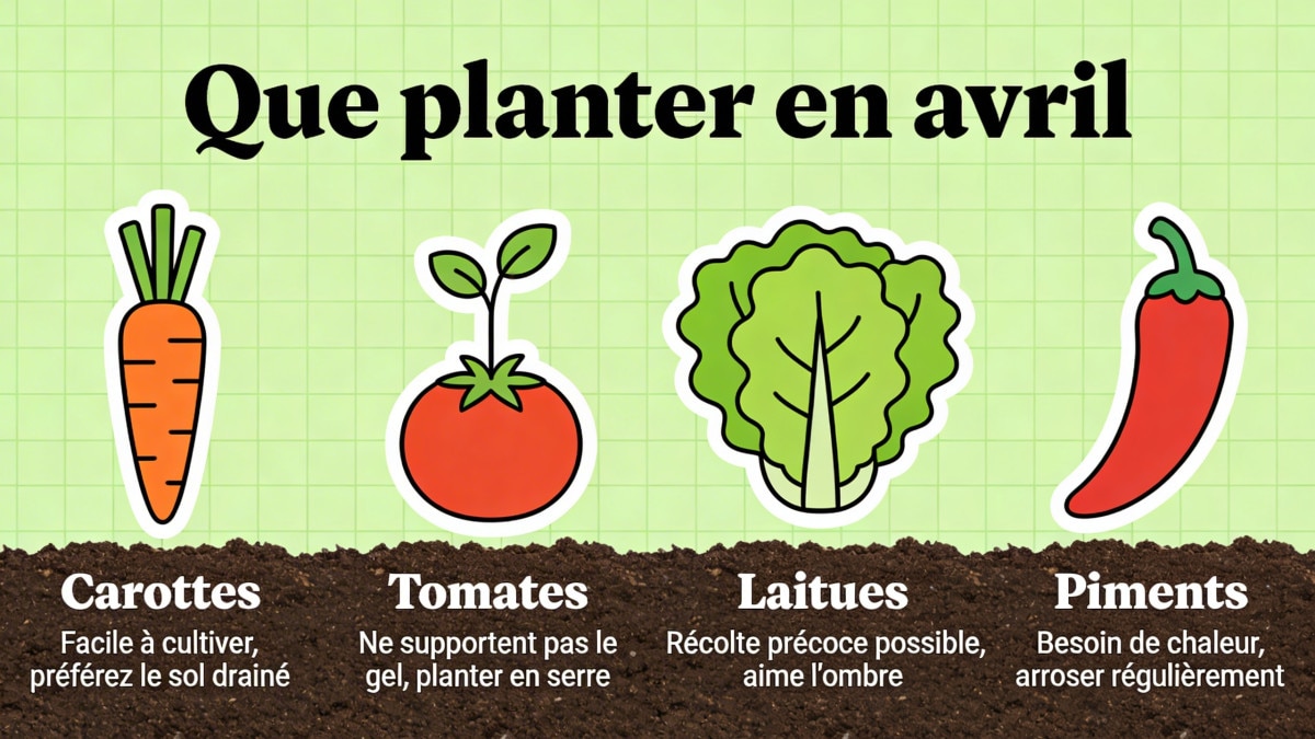 que planter en avril dans le jardin
