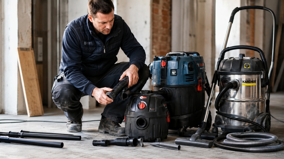 aspirateur de chantier comment choisir